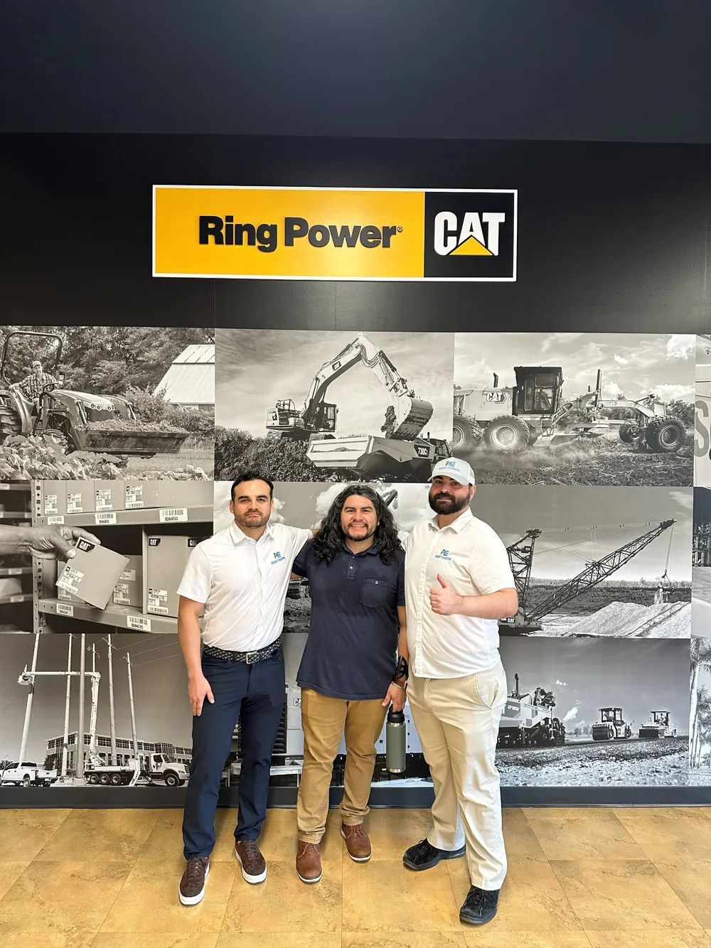 Progresíve team at a Ring Power CAT generator training
