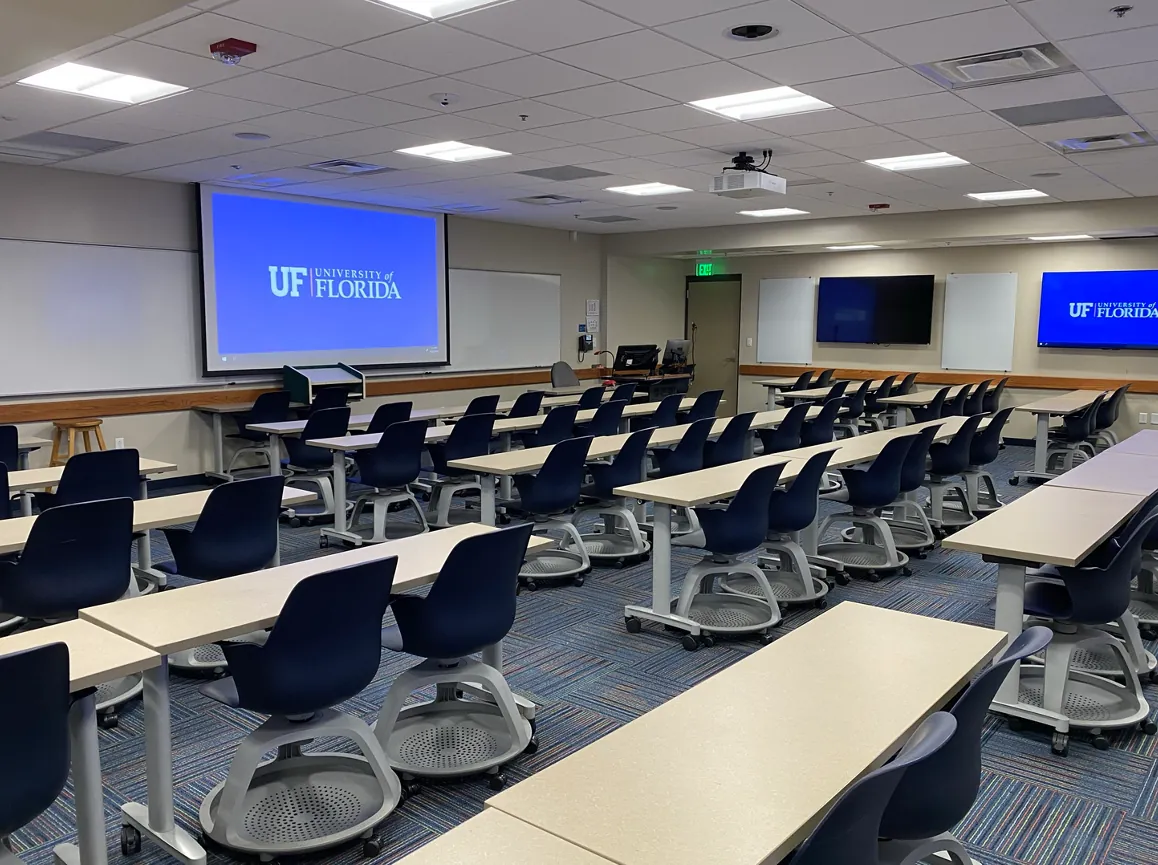 Renovated University of Florida instructional space